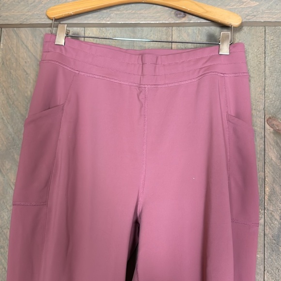 Fabletics Mila cold weather joggers Cherry Mocha pink Size Medium - Picture 6 of 11